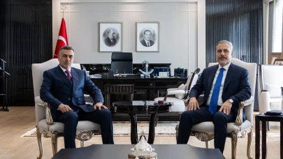 Bakan Fidan Basra Valisi Eydani’yi kabul etti