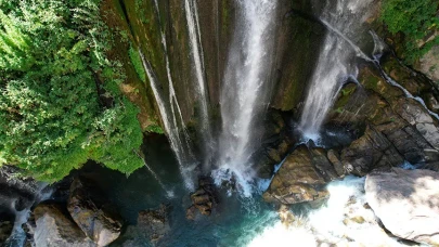 Sineber Kanyonu yazın serinliğiyle büyülüyor
