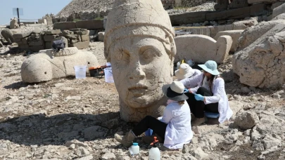 Kültür Bakanlığı’ndan dev proje: Nemrut’un taşları gelecek yüzyıllara hazırlanıyor