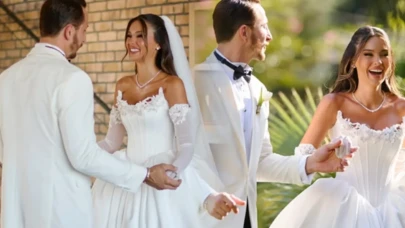 Berkan Karabulut ve Lale Onuk’un düğünün detayları! Gelinlik sosyal medyayı salladı