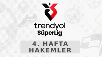 Trendyol Süper Lig’in 4. Hafta hakemleri açıklandı!