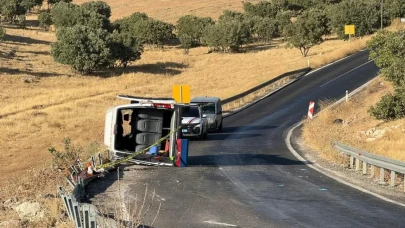 Diyarbakır’da Minibüs Devrildi: 1 Ölü, 15 Yaralı