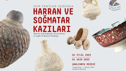 Asırlık izler gün yüzünde:'Harran ve Soğmatar Kazıları' sergisi ziyarete açıldı