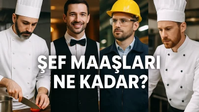 Şef maaşları ne kadar oldu? 2025 güncel maaş tablosu