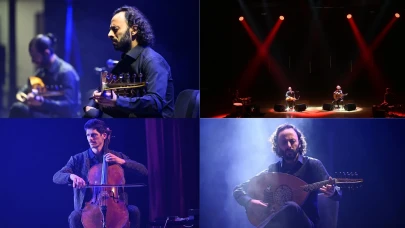 Le Trio Joubran Kayseri’de sahne aldı: Filistin’e sanatla destek