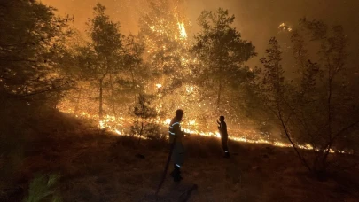 Muğla'da alevler, gönüllülerin çabasına rağmen yayılıyor