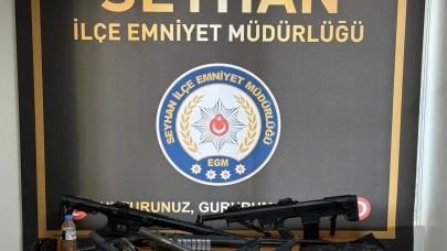 Adana’da silah ticaretine darbe: Takip edilen araçtan cephanelik çıktı!