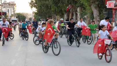 Arsuz’da Avrupa Spor Haftası: pedallar sağlık için çevrildi