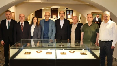 Konya’da geleneksel sanatın zarafeti: “Narinden Nazenine” sergisi açıldı