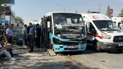 Diyarbakır’da büyük kaza: Freni patlayan halk otobüsü 20 kişiyi yaraladı!