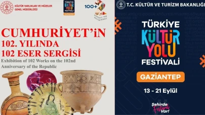 Cumhuriyet’in 102. yılında 102 eser Gaziantep Kültür Yolu Festivali'nde buluşuyor
