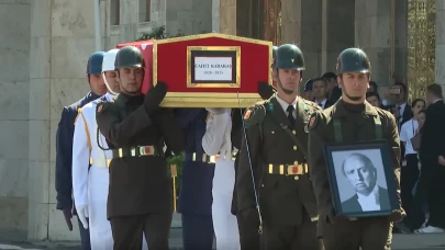Türk siyasetinin önemli isimlerinden Cahit Karakaş'a son veda