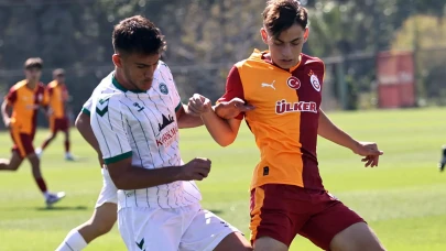 Galatasaray U19, evinde T. Konyaspor U19’a mağlup oldu!