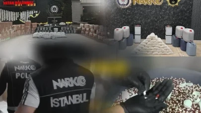 İstanbul’da zehir tacirlerine ağır darbe vuruldu: 1,5 milyon hap, yüzlerce kilo uyuşturucu