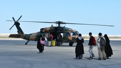 Ayder’de mahsur kalanlar helikopterlerle tahliye ediliyor