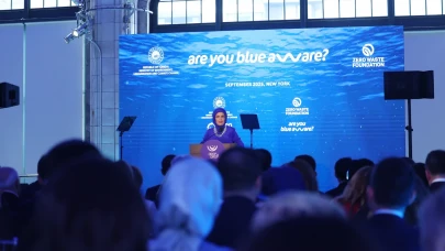 Emine Erdoğan’dan New York’ta “Sıfır Atık Mavi” vurgusu: Suyun bedeli Gazze’de insan hayatıdır!