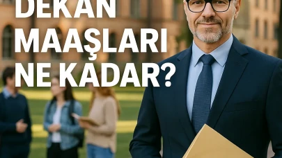 Dekan maaşı aylık ne kadar? Dekan maaşları 2025 güncel fiyat