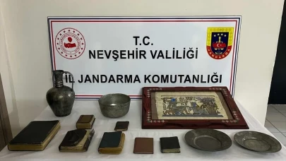 Tarihi hazineleri kaçırmaya çalıştı, tutuklandı