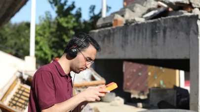 Enkaz altından ses var: Yeni cihaz hayat kurtarıyor