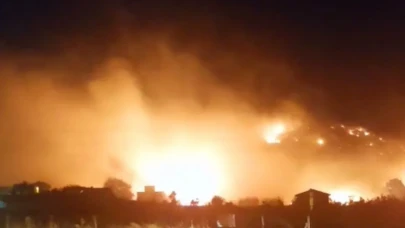 İzmir Bayındır'da orman yangını paniği! Alevler kontrol altında