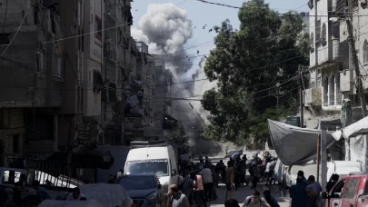 Gazze’de dumanlar yükseliyor: Saldırıda can kayıpları