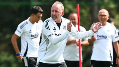 Beşiktaş’ta Başakşehir mesaisi: Sergen Yalçın’dan taktik çalışma!