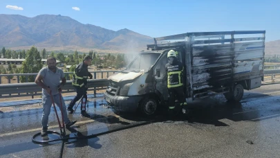 Erzincan’da korku dolu anlar!