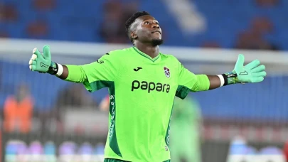 Trabzonspor kalecisi Onana’nın 60 metrelik asisti Avrupa basınında gündem oldu!