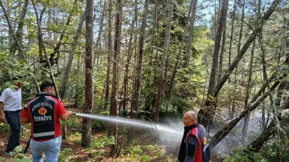 Kastamonu’da orman yangını paniği: İtfaiye ve orman ekipleri büyük felaketi engelledi