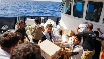 Türk Kızılay'ından Gazze yolculuğundaki Sumud Filosu'na kritik yardım