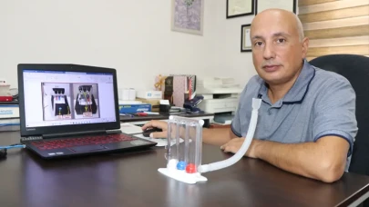 Kovid döneminde başladı, dijital solunum egzersiz cihazı geliştirdi