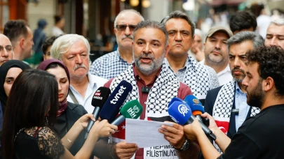 Üsküdar’da 50’den fazla esnaf, bir günlük gelirini Gazze’ye bağışladı