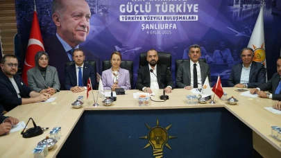 AK Parti’den yoğun mesai: 'Türkiye Yüzyılı' için Şanlıurfa’da sahaya indiler!
