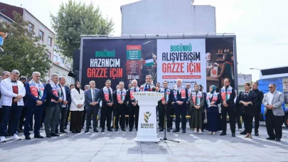 Esenler Belediyesi’nden Gazze için anlamlı yardım kampanyası