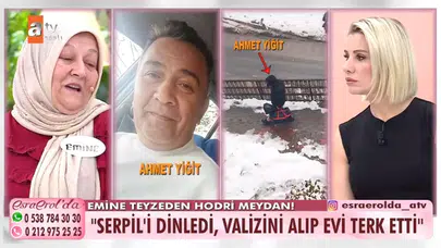 Esra Erol'da Emine Yiğit, Ahmet Yiğit olayı nedir, Sucu Ahmet kimdir, Serpil kim, ihaneti nasıl ortaya çıktı?