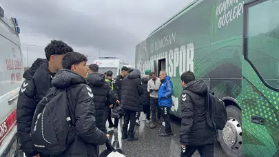 Konyaspor U19 otobüs kazası Kaç yaralı var, şoför kurtarıldı mı, sağlık durumu nasıl?