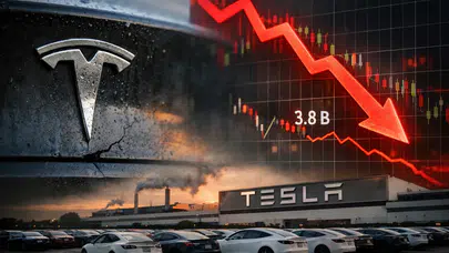 Tesla 2025 bilançosunda sert düşüş sinyali