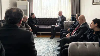 İstanbul Valisi Davut Gül’den acılı aileye taziye ziyareti: Atlas Çağlayan bir kez daha anıldı...