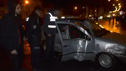 Bafra’da buzlanma dehşeti: Aynı noktada peş peşe kaza!