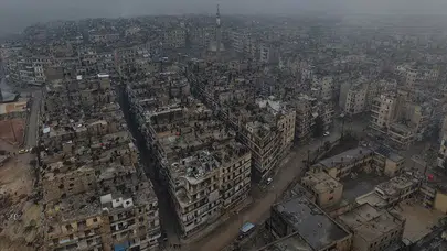 Halep’te terk edilen hapishane şaşkına çevirdi: Geride kalan sadece enkaz değil