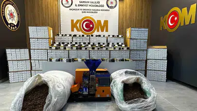 Tek operasyonda dev kaçak stok: Samsun'da kaçakçılık operasyonu!