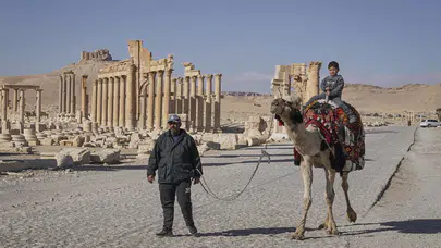 UNESCO mirası Palmira, savaşın ardından yeniden ziyaretçi bekliyor!