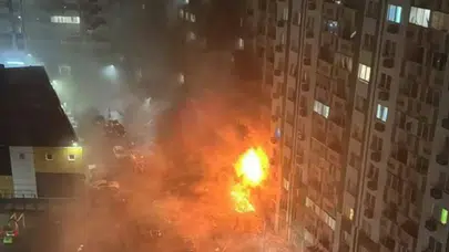 Rusya’da bir bina İHA’ların hedefi oldu: 2’si çocuk olmak üzere 11 kişi yaralandı