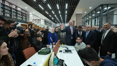 Türkiye’nin kültür yolculuğu Patnos’ta yeni bir kütüphane ile devam ediyor