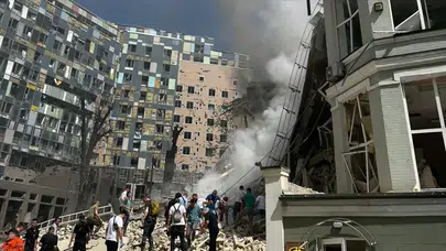 Ukrayna: Rusya'nın Kiev'de kliniğe düzenlediği saldırıda 1 kişi öldü, 3 kişi yaralandı