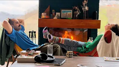 Şehirden kaçıp aşka sığındılar: Gökhan Türkmen ve Sinem Aksoy’dan romantik tatil