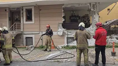 Evde patlama! Doğalgaz sızıntısı 1 kişiyi yaraladı