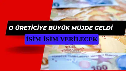 Üreticiye altın değerinde dev hibe! O ilimizde dağıtımlar başladı