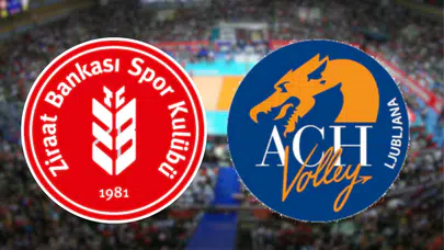 CEV Şampiyonlar Ligi'nde zirve mücadelesi: Ziraat Bankkart, ACH Volley'i ağırlıyor