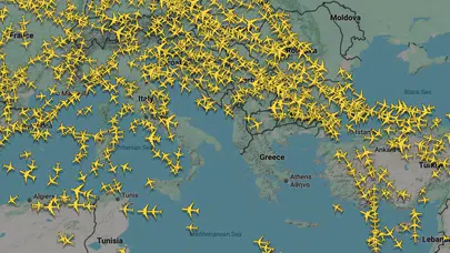 Atina semalarında kriz: Teknik arıza ülkeyi uçuşsuz bıraktı!